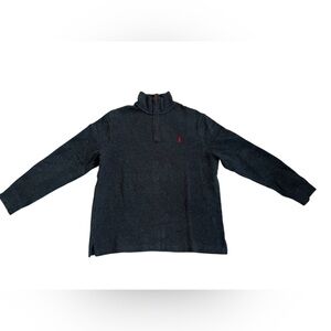 Polo Ralph Lauren Black Zip-Up Sweater